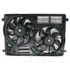 TYC 623810 Dual Radiator and Condenser Fan Assembly - view 1