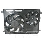 TYC 623840 Dual Radiator and Condenser Fan Assembly - view 1