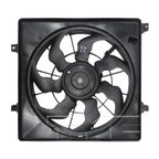 TYC 623860 Dual Radiator and Condenser Fan Assembly - view 1