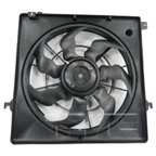 TYC 623880 Dual Radiator and Condenser Fan Assembly - view 1