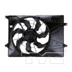TYC 623920 Dual Radiator and Condenser Fan Assembly - view 3