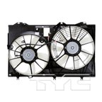 TYC 623940 Dual Radiator and Condenser Fan Assembly - view 4