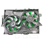 TYC 623960 Dual Radiator and Condenser Fan Assembly - view 3