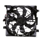 TYC 623970 Dual Radiator and Condenser Fan Assembly - view 5