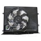 TYC 623980 Dual Radiator and Condenser Fan Assembly - view 1