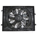 TYC 624000 Dual Radiator and Condenser Fan Assembly - view 1