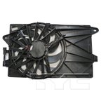 TYC 624010 Dual Radiator and Condenser Fan Assembly - view 3