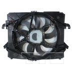 TYC 624040 Dual Radiator and Condenser Fan Assembly - view 3