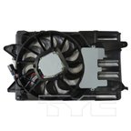 TYC 624090 Dual Radiator and Condenser Fan Assembly - view 2