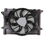 TYC 624120 Dual Radiator and Condenser Fan Assembly - view 2