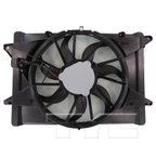 TYC 624130 Dual Radiator and Condenser Fan Assembly - view 3