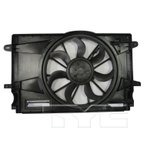 TYC 624140 Dual Radiator and Condenser Fan Assembly - view 1