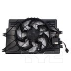 TYC 624160 Dual Radiator and Condenser Fan Assembly - view 3