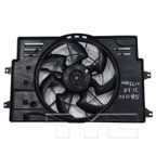 TYC 624160 Dual Radiator and Condenser Fan Assembly - view 1