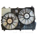 TYC 624180 Dual Radiator and Condenser Fan Assembly - view 3