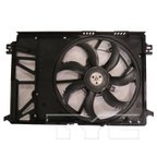 TYC 624200 Dual Radiator and Condenser Fan Assembly - view 1