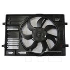 TYC 624220 Dual Radiator and Condenser Fan Assembly - view 1