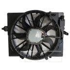 TYC 624280 Dual Radiator and Condenser Fan Assembly - view 4