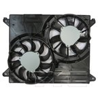 TYC 624310 Dual Radiator and Condenser Fan Assembly - view 3