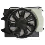 TYC 624330 Dual Radiator and Condenser Fan Assembly - view 3
