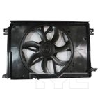 TYC 624450 Dual Radiator and Condenser Fan Assembly - view 1