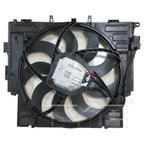 TYC 624460 Dual Radiator and Condenser Fan Assembly - view 3