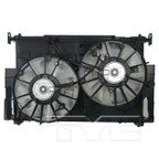 TYC 624490 Dual Radiator and Condenser Fan Assembly - view 3