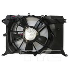 TYC 624520 Dual Radiator and Condenser Fan Assembly - view 3