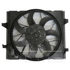 TYC 624540 Dual Radiator and Condenser Fan Assembly - view 1