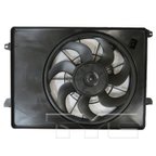 TYC 624560 Dual Radiator and Condenser Fan Assembly - view 1