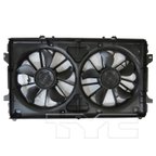 TYC 624580 Dual Radiator and Condenser Fan Assembly - view 3