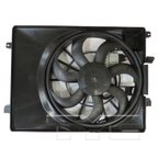 TYC 624620 Dual Radiator and Condenser Fan Assembly - view 1