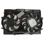 TYC 624630 Dual Radiator and Condenser Fan Assembly - view 3