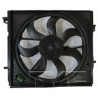 TYC 624660 Dual Radiator and Condenser Fan Assembly - view 1