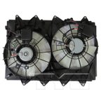 TYC 624670 Dual Radiator and Condenser Fan Assembly - view 3