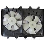 TYC 624670 Dual Radiator and Condenser Fan Assembly - view 1