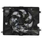 TYC 624700 Dual Radiator and Condenser Fan Assembly - view 1
