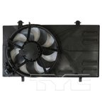 TYC 624720 Dual Radiator and Condenser Fan Assembly - view 3