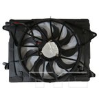 TYC 624730 Dual Radiator and Condenser Fan Assembly - view 3