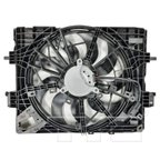 TYC 624750 Dual Radiator and Condenser Fan Assembly - view 2