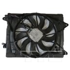 TYC 624780 Dual Radiator and Condenser Fan Assembly - view 3