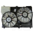 TYC 624800 Dual Radiator and Condenser Fan Assembly - view 3