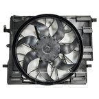 TYC 624840 Dual Radiator and Condenser Fan Assembly - view 1