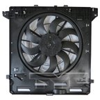 TYC 624880 Dual Radiator and Condenser Fan Assembly - view 1