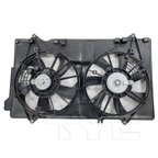TYC 624950 Dual Radiator and Condenser Fan Assembly - view 3