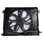 TYC 625010 Dual Radiator and Condenser Fan Assembly - view 1