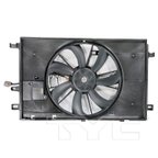 TYC 625110 Dual Radiator and Condenser Fan Assembly - view 1