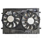 TYC 625400 Dual Radiator and Condenser Fan Assembly - view 2