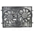 TYC 625400 Dual Radiator and Condenser Fan Assembly - view 1