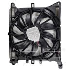 TYC 625410 Dual Radiator and Condenser Fan Assembly - view 2